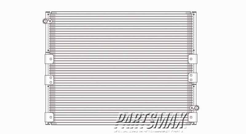 3030 | 1996-2002 TOYOTA 4RUNNER Air conditioning condenser all | TO3030154|8846135050