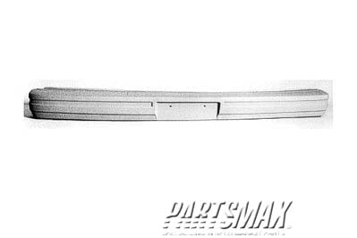 1000 | 1983-1987 VOLVO 760 Front bumper cover black | VO1000106|13690680