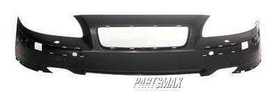 250 | 2005-2007 VOLVO V70 Front bumper cover BASE|R|T5; w/Headlamp Wiper & Washer | VO1000176|399970763
