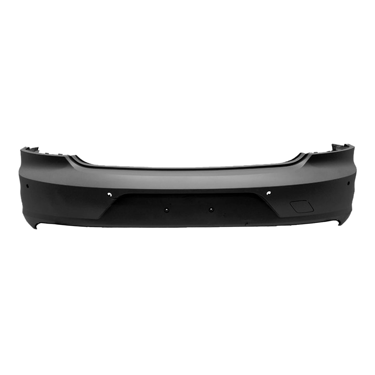 2430 | 2017-2018 VOLVO S90 Rear bumper cover w/BLIS; w/Park Assist Sensors; prime | VO1100178|398444125