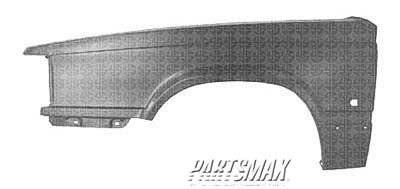 1240 | 1991-1994 VOLVO 940 LT Front fender assy 940; SE | VO1240103|13554118