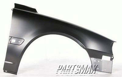 60 | 1999-2006 VOLVO S80 RT Front fender assy all | VO1241111|86793536