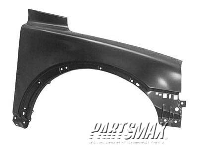 1241 | 2003-2014 VOLVO XC90 RT Front fender assy w/o S/LP Hole | VO1241116|307964957