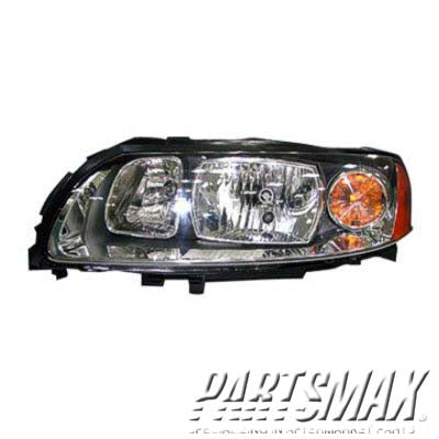 2502 | 2005-2007 VOLVO V70 LT Headlamp assy composite halogen | VO2502114|312768310