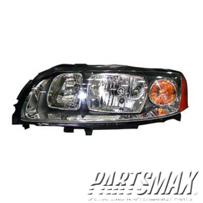 2502 | 2005-2009 VOLVO S60 LT Headlamp assy composite Halogen | VO2502120|312768070