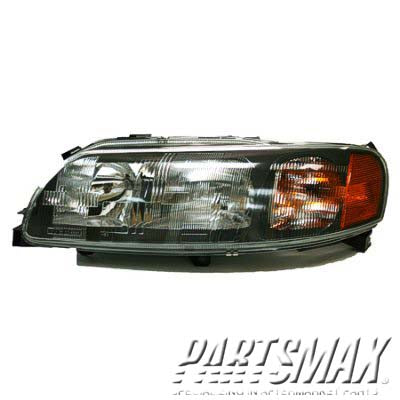 2502 | 2003-2004 VOLVO XC70 LT Headlamp assy composite w/halogen | VO2502122|86935632