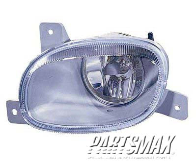 2592 | 1999-2006 VOLVO S80 LT Fog lamp assy all | VO2592109|86202249