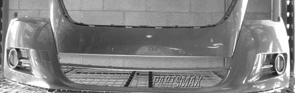 250 | 2009-2011 VOLKSWAGEN TIGUAN Front bumper cover Type 2; w/o Headlamp Washer; prime | VW1000173|5N0807217FGRU