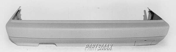 1100 | 1990-1990 VOLKSWAGEN JETTA Rear bumper cover German built; includes absorber | VW1100106|165807417MROH
