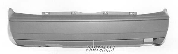1100 | 1993-1999 VOLKSWAGEN GOLF Rear bumper cover Type 3; prime | VW1100132|1HM807417HGRU