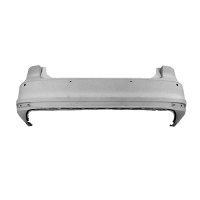 1100 | 2015-2016 VOLKSWAGEN JETTA Rear bumper cover Exc GLI; w/Parking Assist; prime | VW1100207|5C6807417JGRU