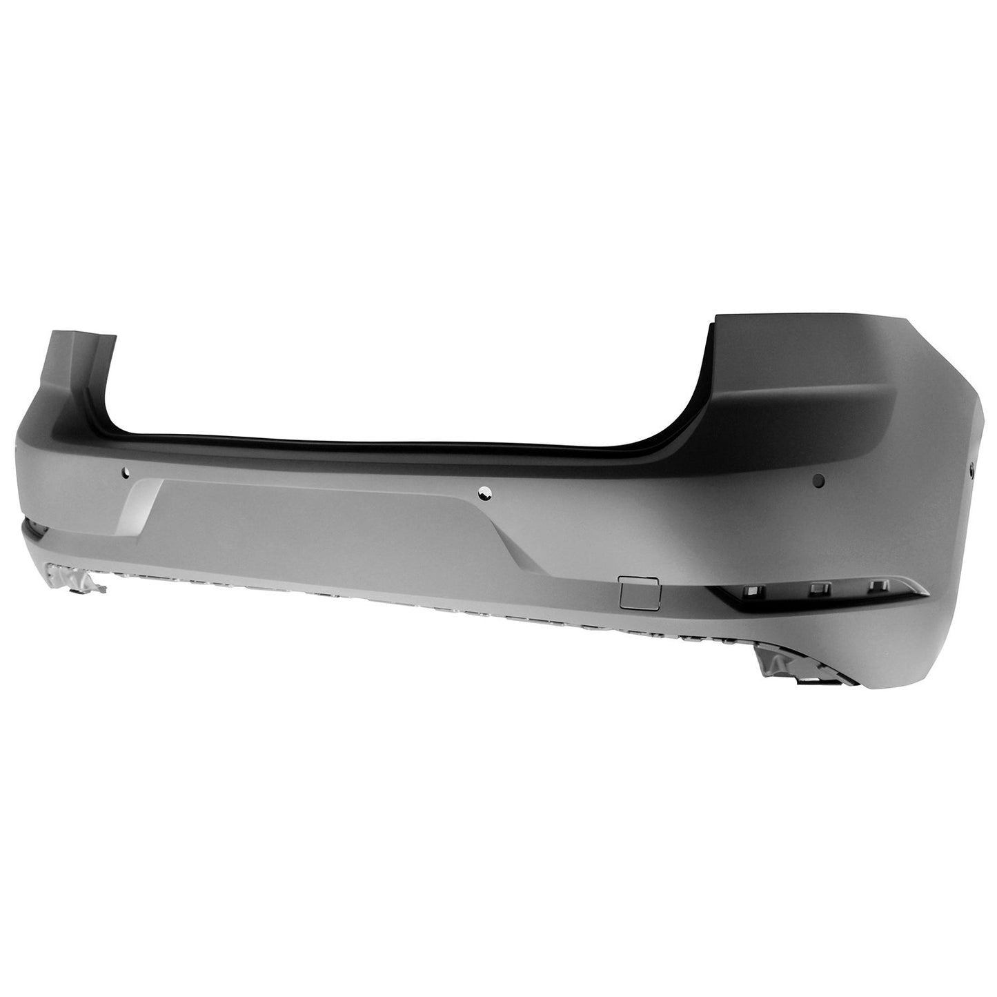 1100 | 2018-2021 VOLKSWAGEN GTI Rear bumper cover w/Parallel Park Assist; prime | VW1100219|5GM807417AGGRU