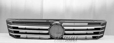 1200 | 2012-2015 VOLKSWAGEN PASSAT Grille assy w/o Chrome Mldg | VW1200153|561853651COQE