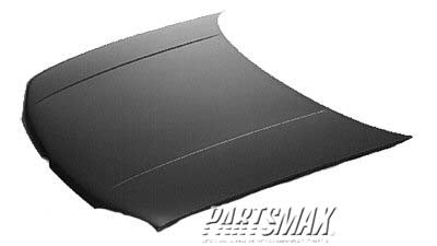 1230 | 1999-2006 VOLKSWAGEN GOLF Hood panel assy Type 4; steel | VW1230126|1J0823031B