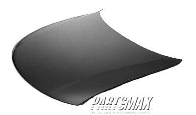 1230 | 1998-2001 VOLKSWAGEN PASSAT Hood panel assy all; Early Design | VW1230127|3B0823031E