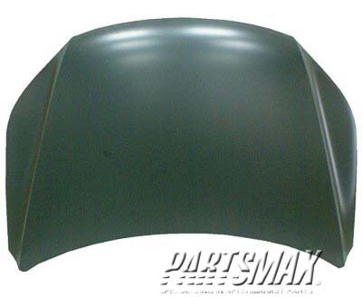 Evan-Fischer Primed Steel Hood For Volkswagen Tiguan (2009-2017) - Direct Replacement 5N0823031D