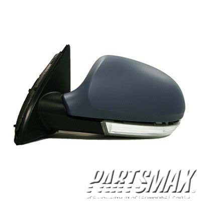 1700 | 2006-2010 VOLKSWAGEN PASSAT LT Mirror outside rear view lighted; w/o auto dimming | VW1320121|3C1857507CK9B9