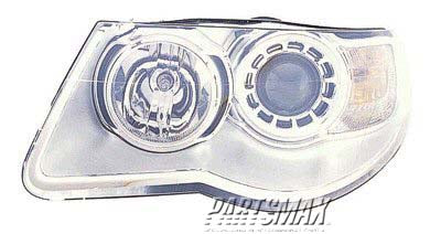 1150 | 2008-2010 VOLKSWAGEN TOUAREG LT Headlamp assy composite Halogen | VW2502138|7L6941039B