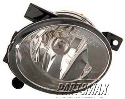 2592 | 2010-2014 VOLKSWAGEN GOLF LT Fog lamp assy H/B; w/Lens Shield | VW2592118|5K0941699G