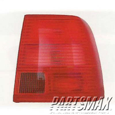 2800 | 1998-2001 VOLKSWAGEN PASSAT LT Taillamp assy lens/housing assy; 4dr sedan; early design | VW2800118|3B5945095L