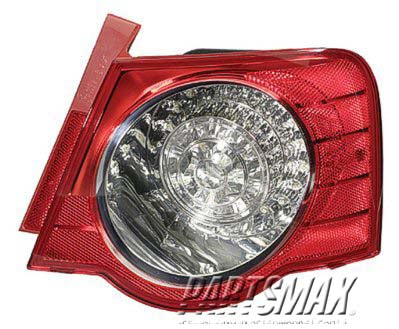 2070 | 2006-2010 VOLKSWAGEN PASSAT LT Taillamp assy 4dr sedan | VW2800124|3C5945095J