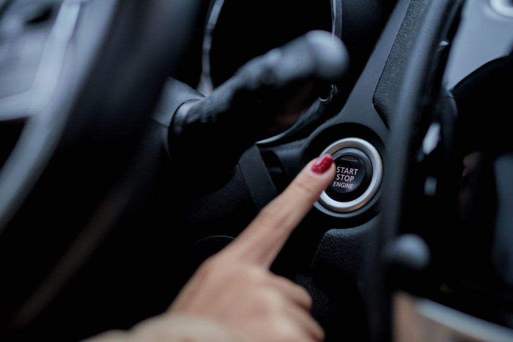 How the push button start system works