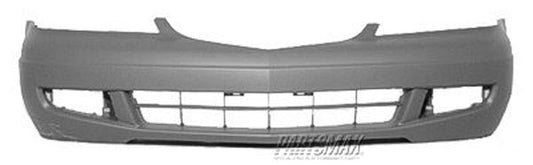 1000 | 2001-2002 ACURA CL Front bumper cover prime | AC1000139|04711S3MA90ZZ