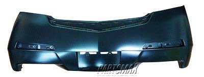 1100 | 2009-2011 ACURA TL Rear bumper cover w/o Parking Assist; prime | AC1100157|04715TK4A90ZZ