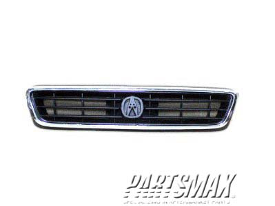 1200 | 1994-1995 ACURA LEGEND Grille assy 4dr sedan; Canada; w/bright molding | AC1200104|75101SP0A11