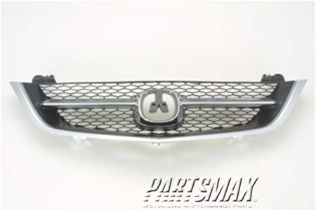 860 | 2002-2003 ACURA TL Grille assy 3.2TL; Assy; Includes Center & Outer Moulding; Black/Chrome; see notes | AC1200107|75101S0KA02-PFM