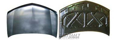 1230 | 2007-2013 ACURA MDX Hood panel assy Aluminum | AC1230123|60100STXA91ZZ