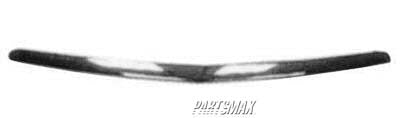 1235 | 2004-2005 ACURA TSX Hood panel molding all | AC1235100|75120SEA003
