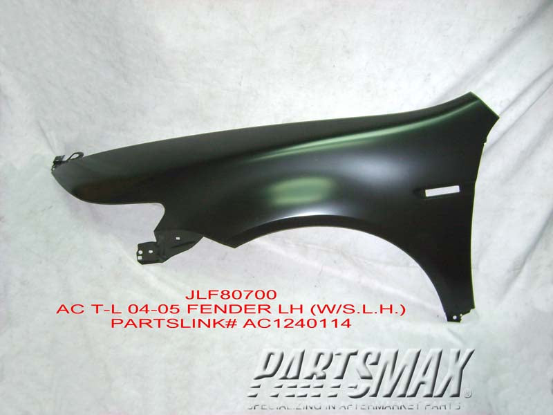 1240 | 2004-2008 ACURA TL LT Front fender assy all | AC1240114|04630SEPA91ZZ