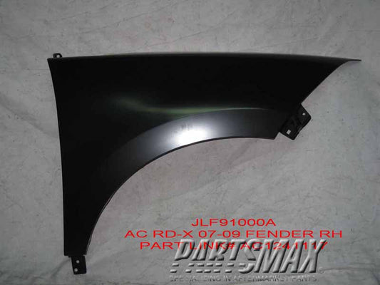 1241 | 2007-2012 ACURA RDX RT Front fender assy all | AC1241117|60211STKA90ZZ