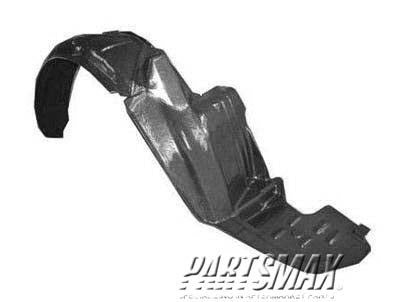 1248 | 2002-2003 ACURA TL LT Front fender inner panel fender liner; 3.2TL | AC1248119|74151S0KA01