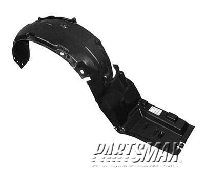 1249 | 1997-1999 ACURA CL RT Front fender inner panel fender liner; plastic | AC1249107|74101SY8A00