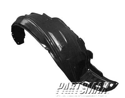 1251 | 2005-2008 ACURA RL RT Front fender splash shield all | AC1251100|74100SJAA00