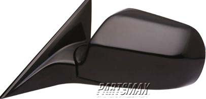 1320 | 1999-2001 ACURA TL LT Mirror outside rear view 3.2TL; power remote; black - paint to match | AC1320102|76250S0KA11ZF