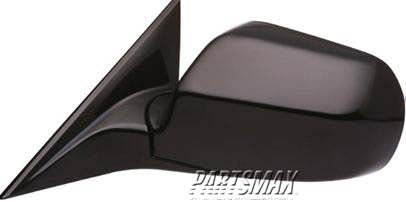 1321 | 1999-2001 ACURA TL RT Mirror outside rear view 3.2TL; power remote; black - paint to match | AC1321102|76200S0KA11ZF