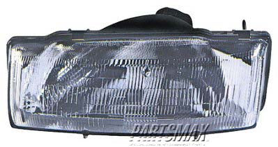 1150 | 1990-1993 ACURA INTEGRA LT Headlamp assy composite headlamp only | AC2502102|33160SK7A02