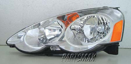 2518 | 2002-2004 ACURA RSX LT Headlamp lens/housing all | AC2518101|33151S6MA01