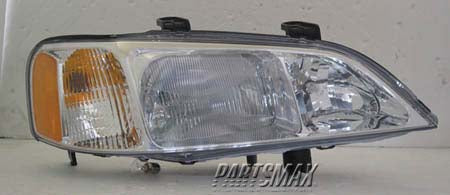 2518 | 1999-2001 ACURA TL LT Headlamp lens/housing all | AC2518104|33151S0KA01