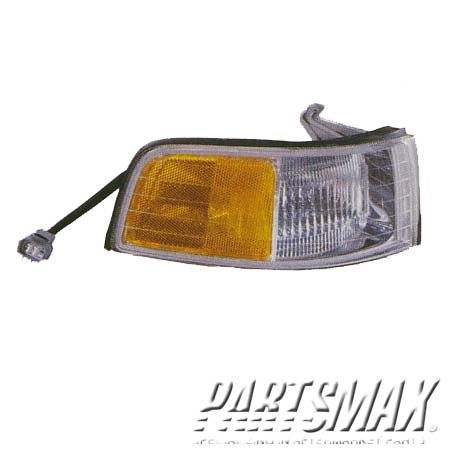 2520 | 1991-1994 ACURA LEGEND LT Parklamp assy 2dr coupe; park/marker combo | AC2520102|33650SP1A02