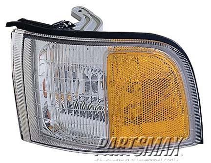 2521 | 1991-1995 ACURA LEGEND RT Parklamp assy 4dr sedan; park/marker combo | AC2521101|33600SP0A02