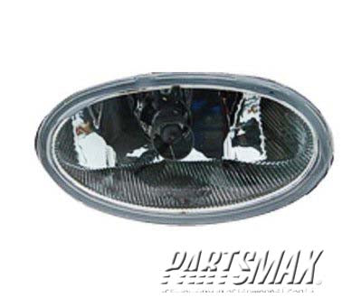 1580 | 2006-2008 ACURA TSX LT Fog lamp lens/housing Factory Installed | AC2594100|33951SECA01