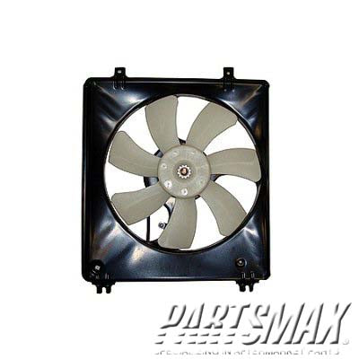 3020 | 2009-2010 ACURA TL Air conditioning condenser/fan assy 3.5L; Motor/Blade/Shroud Assy; see notes | AC3020100|38616RK1A51-PFM