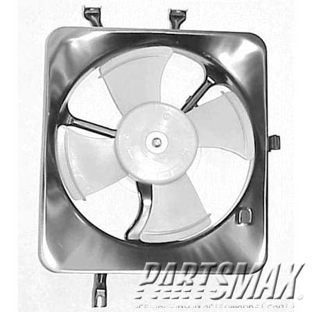 2925 | 1994-2001 ACURA INTEGRA Condenser fan includes motor/blade/shroud; except GS-R | AC3113101|AC3113101