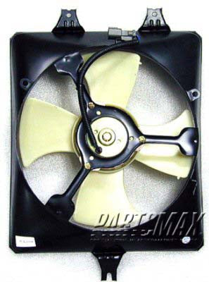 2925 | 1999-2001 ACURA TL Condenser fan includes motor/blade/shroud | AC3113105|AC3113105