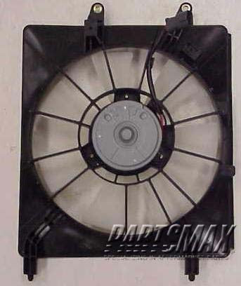 3113 | 2004-2005 ACURA TSX Condenser fan all; includes motor/blade & shroud | AC3113108|AC3113108