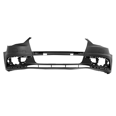 1000 | 2015-2016 AUDI A3 Front bumper cover w/o H/Lamp Washers; w/o Parking Aid; prime | AU1000218|8V5807065GRU